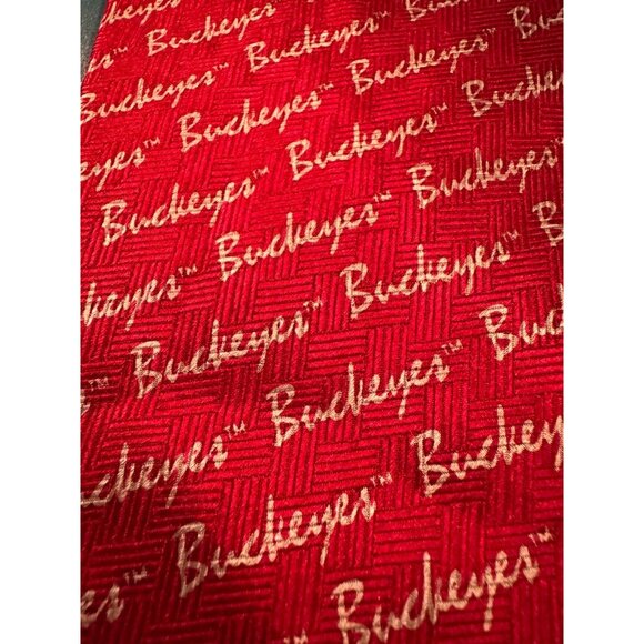Vintage Buckeyes All-Silk Tie – Made in USA 94547 - Picture 5 of 5